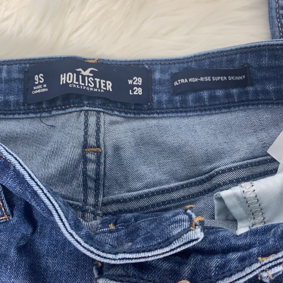 Hollister Ultra high rise jeans 9S - Picture 4 of 5